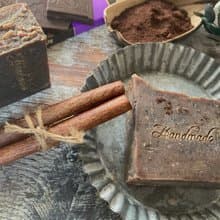 香草黑可可脂巧克力皂/歲月淬煉的味道/卓瑪愛象/手工皂