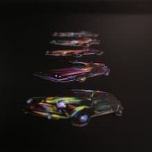 Classic Car Sticker / 經典車貼紙 / 限量