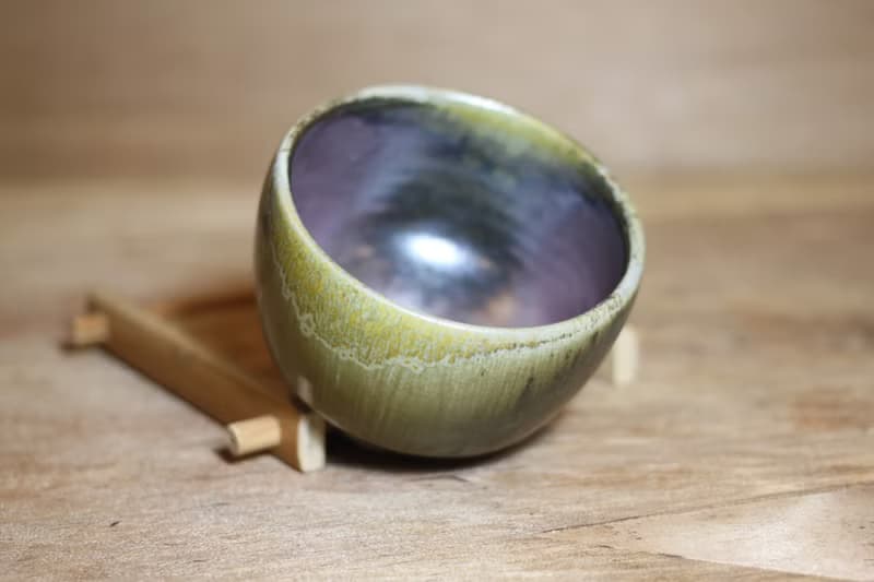 【母親節禮物】天然落灰 柴燒茶碗 茶杯 陶藝名家葉敏祥手工作品