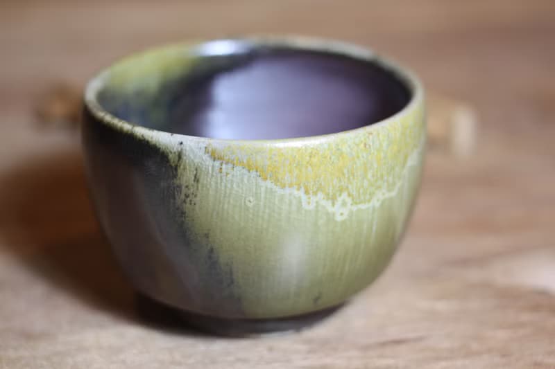 【母親節禮物】天然落灰 柴燒茶碗 茶杯 陶藝名家葉敏祥手工作品