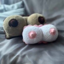 Boob pillow. Neck pillow Funny Christmas, Birtday gifts. Female Breast cushion.