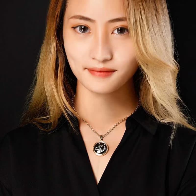 十二星座 項鍊 情侶對鍊 女款 中性項鍊 個性飾品 頸鍊