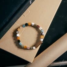 【NOUVELLE】Cube | Treasure 多彩水晶手鍊