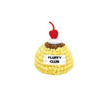 SWEET PUDIING KEYCHAIN (YELLOW CUSTARD CREAM)