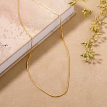 string chain magnet necklace GD ニッケルフリー マグネットネックレス 着脱簡単　シンプルチェーンネックレス　ゴールド