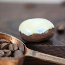 【母親節禮物】3cm咖啡小廢物 咖啡豆擺飾 手作 慢火雅風&自然釉