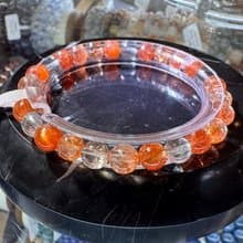小精品濃色阿魯沙6.5mm10.9g綠柱石共生化太歲辟邪貴人運事業
