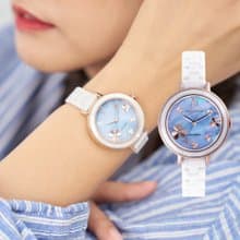 RELAX TIME 太陽能 拾光花語陶瓷系列-藍 (RT-110S-05)