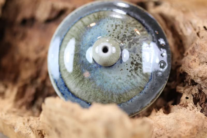 【送禮好物】180ml 柴燒天目釉 手拉坯茶壺 鶯歌葉敏祥作品