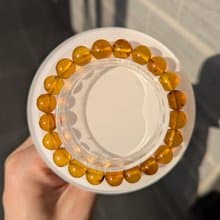 天然琥珀 金珀手鍊 特價【9mm】