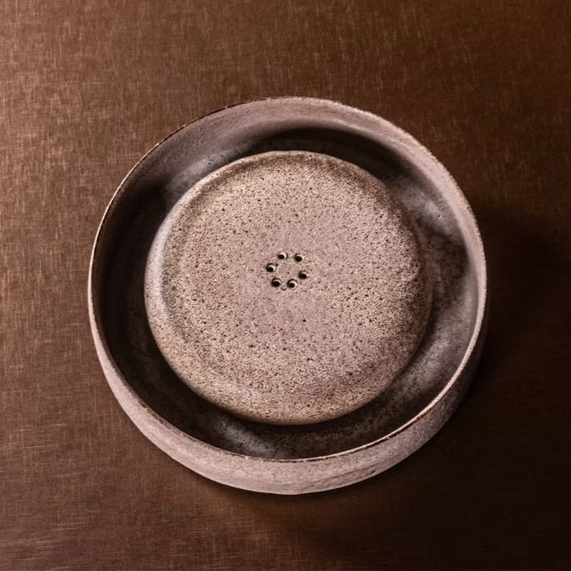 無我系列-兩件式茶盤 / 壺承