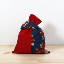 【暑假出遊】日式 紅藍 和服手提包/背心袋/手提袋