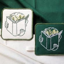 限量 - Reading 手工刺繡杯墊情人節禮物情人節禮物