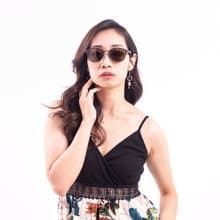 2is BayC 太陽眼鏡 偏光 │中金橢圓框│棕色