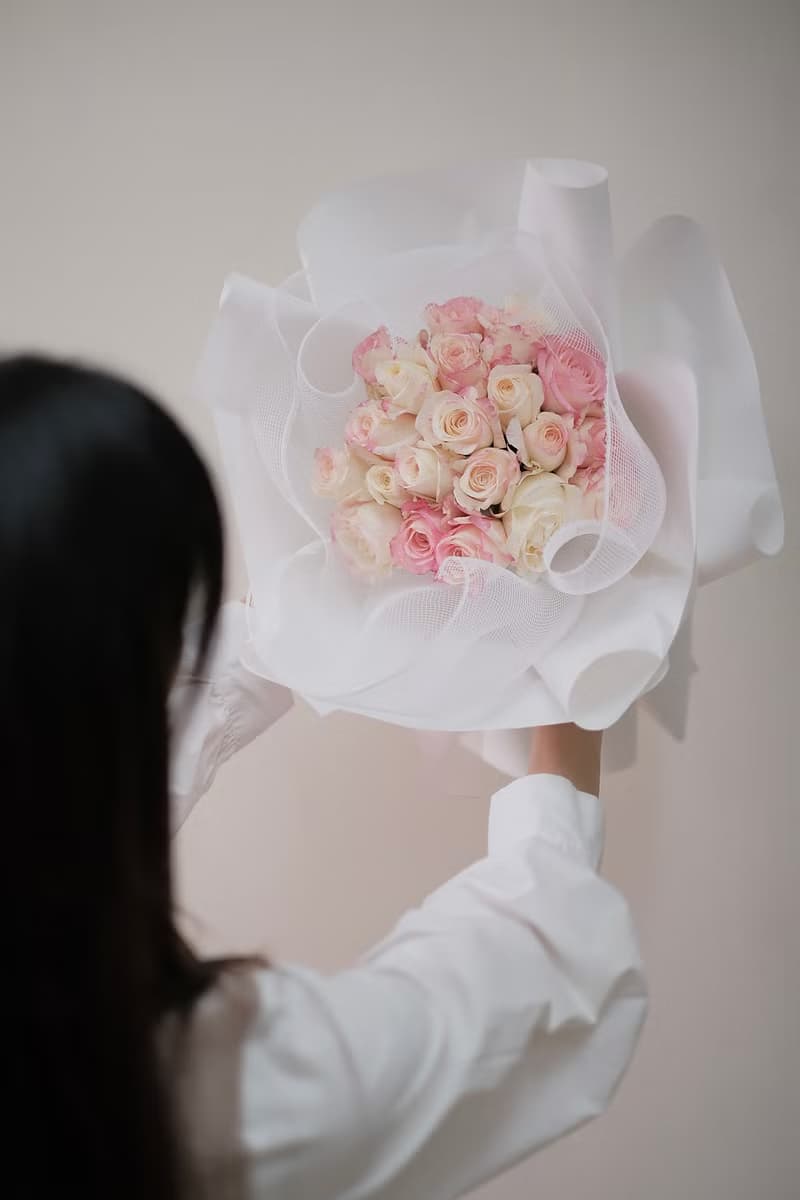 白色情人節 玫瑰花束  韓式花束  生日花束 女友禮物 求婚花束