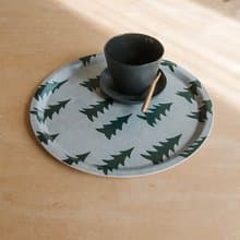 圓型托盤-GRAN TRAY, BLUE/GREEN (31cm)