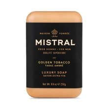 Mistral - 金色菸葉 紳士香氛皂/香水皂/沐浴香皂肥皂/香水沐浴皂