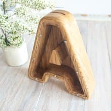 Letter piggy bank for boys girls baby, Money Saving Box shower Customized gift