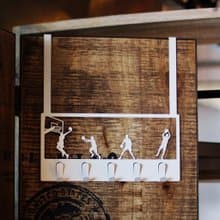 老朋友限定禮【OPUS東齊金工】門後掛勾/創意掛架/收納/衣架-籃球