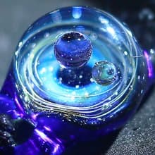 【原創宇宙琉璃手鍊】日本銀河玻璃手鍊聖誕星空送禮生日飾品禮物