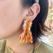 實體 | 台北 | 手作梭織耳飾 | Weaving  Earrings