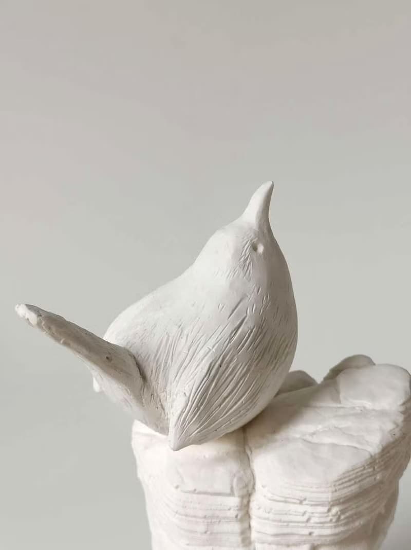 歐洲鷦鷯擴香石-交換禮物/療癒/鳥/擴香石