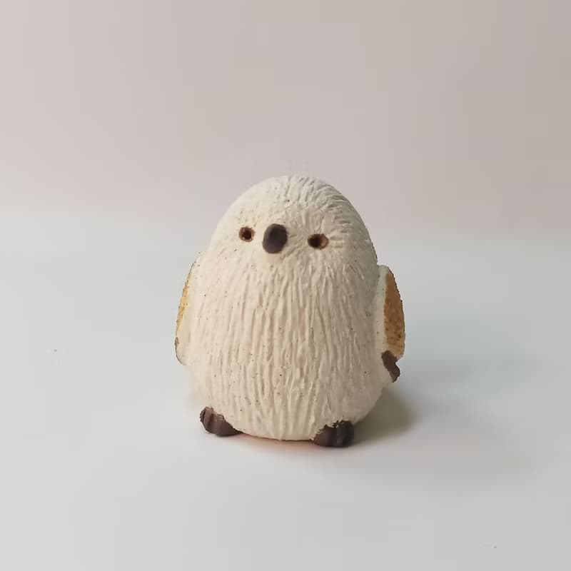 雪之妖精/陶藝品/原創