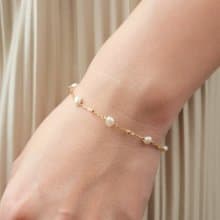 光點 巴洛克珍珠14kgf手鍊