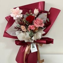 sueing_blossom  永生康乃馨母親節大型花束