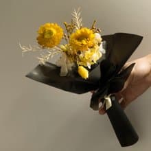 實用花語系列 - 黃麥桿菊花束
