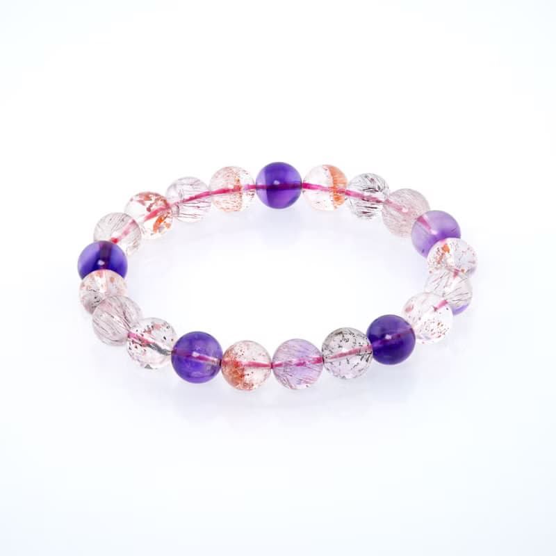 寶麗金珠寶-天然超七水晶手珠 手鍊