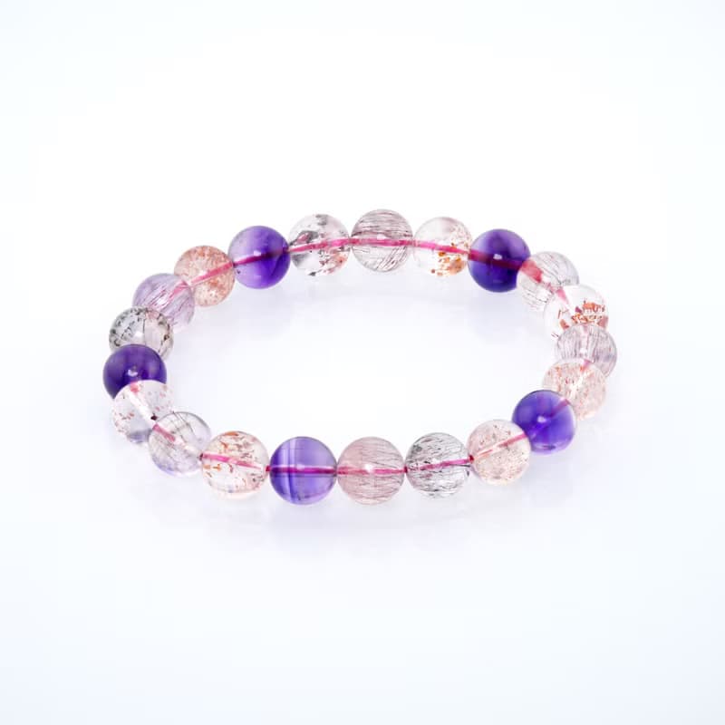 寶麗金珠寶-天然超七水晶手珠 手鍊