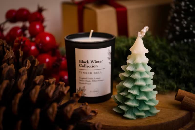 【訂製】聖誕樹香氛蠟燭禮盒・訂製香氣/JUNO Candle