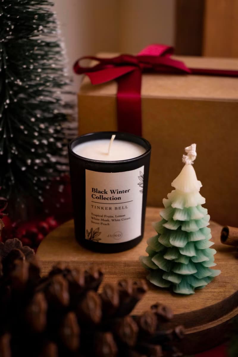 【訂製】聖誕樹香氛蠟燭禮盒・訂製香氣/JUNO Candle