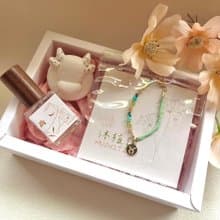森嶺鎏心 x 金牛座森林系半邊繩晶礦手串香氛禮盒