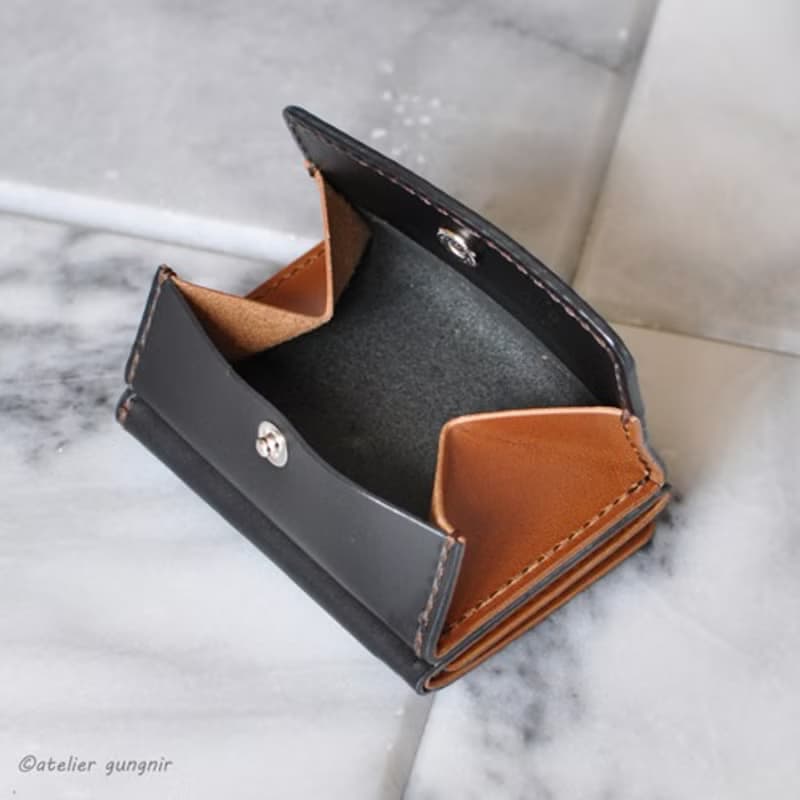 もっとコンパクトな３つ折り財布　No.2　ブッテーロ