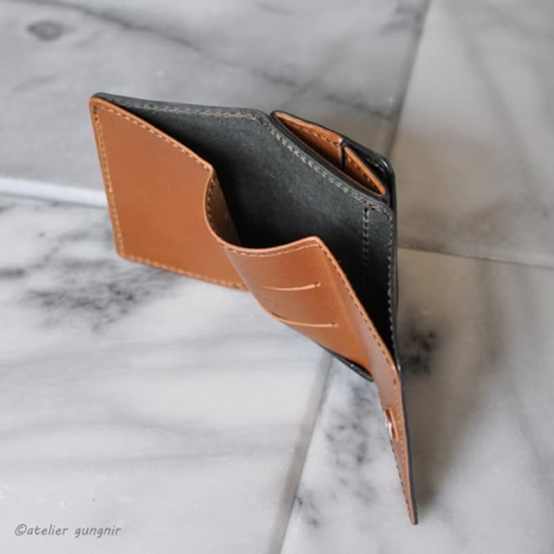 もっとコンパクトな３つ折り財布　No.2　ブッテーロ