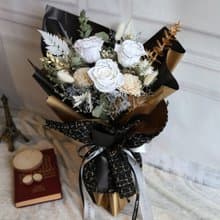 G55情人節小香風永生花束