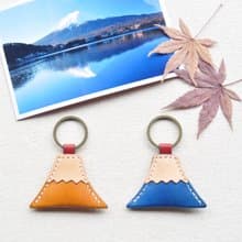 富士山皮革鑰匙圈/Mt. Fuji皮革鑰匙圈(8色可選)