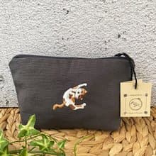 娜吉小物。廢廢動物系列化妝包－廢廢三花