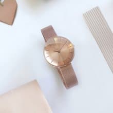 FLOATING 3867 光感美學米蘭帶女錶 - 玫瑰金