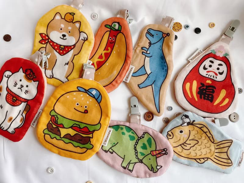 開學季 獨家印製原創手帕夾