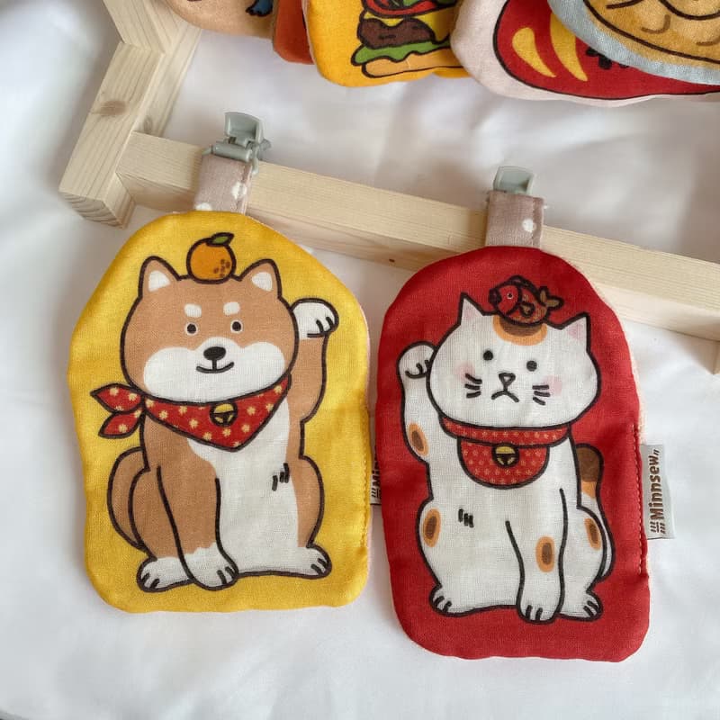 開學季 獨家印製原創手帕夾