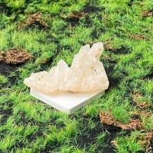 天然雙生白水晶柱簇 消磁淨化 開運 辦公室 風水 擺件 入厝禮物