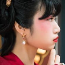 灼灼耳環(大紅款)