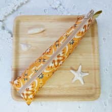 韓國窗花防水布拉鍊立體餐具袋