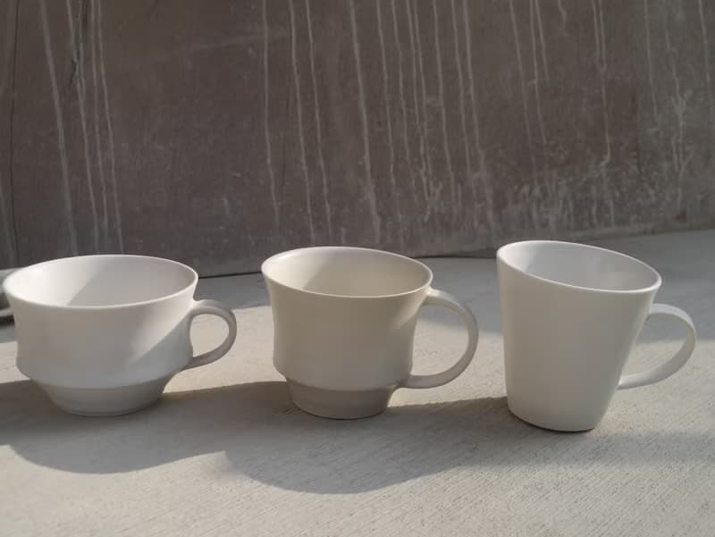 【擇日】白瓷杯 - 生活食器 馬克杯 陶器 陶杯 高腳杯  小酒杯