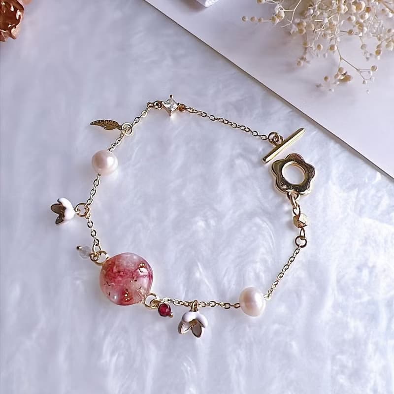 奧蘿拉的珍珠秘密花園手鍊