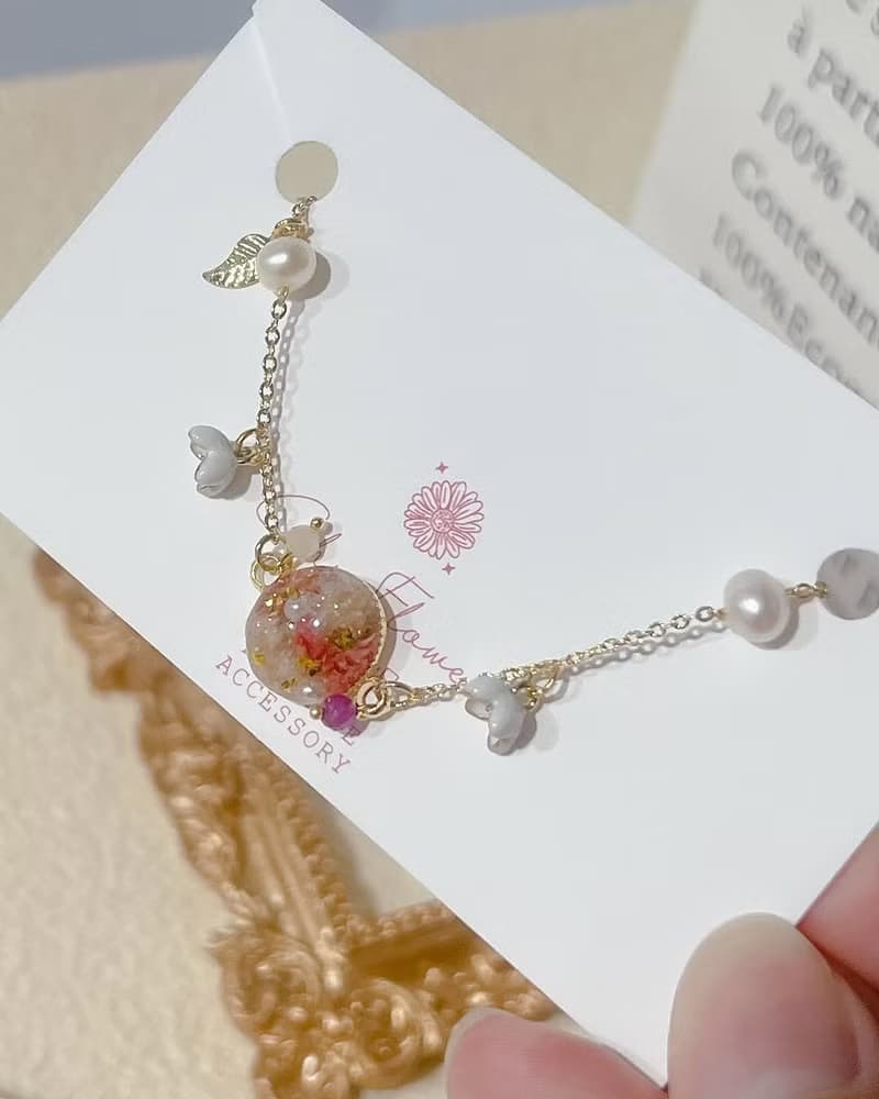 奧蘿拉的珍珠秘密花園手鍊