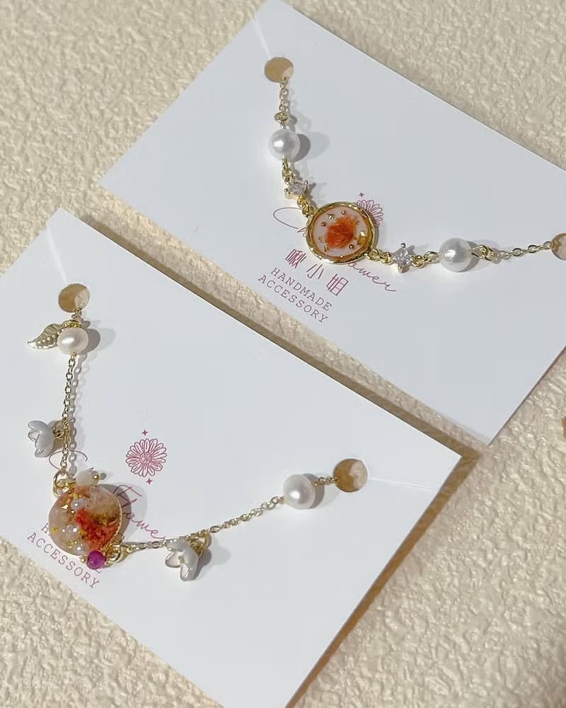 奧蘿拉的珍珠秘密花園手鍊